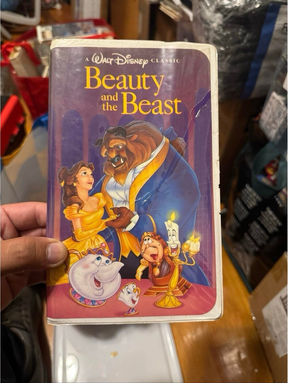 Disney Beauty and the Beast Black Diamond Classic VHS